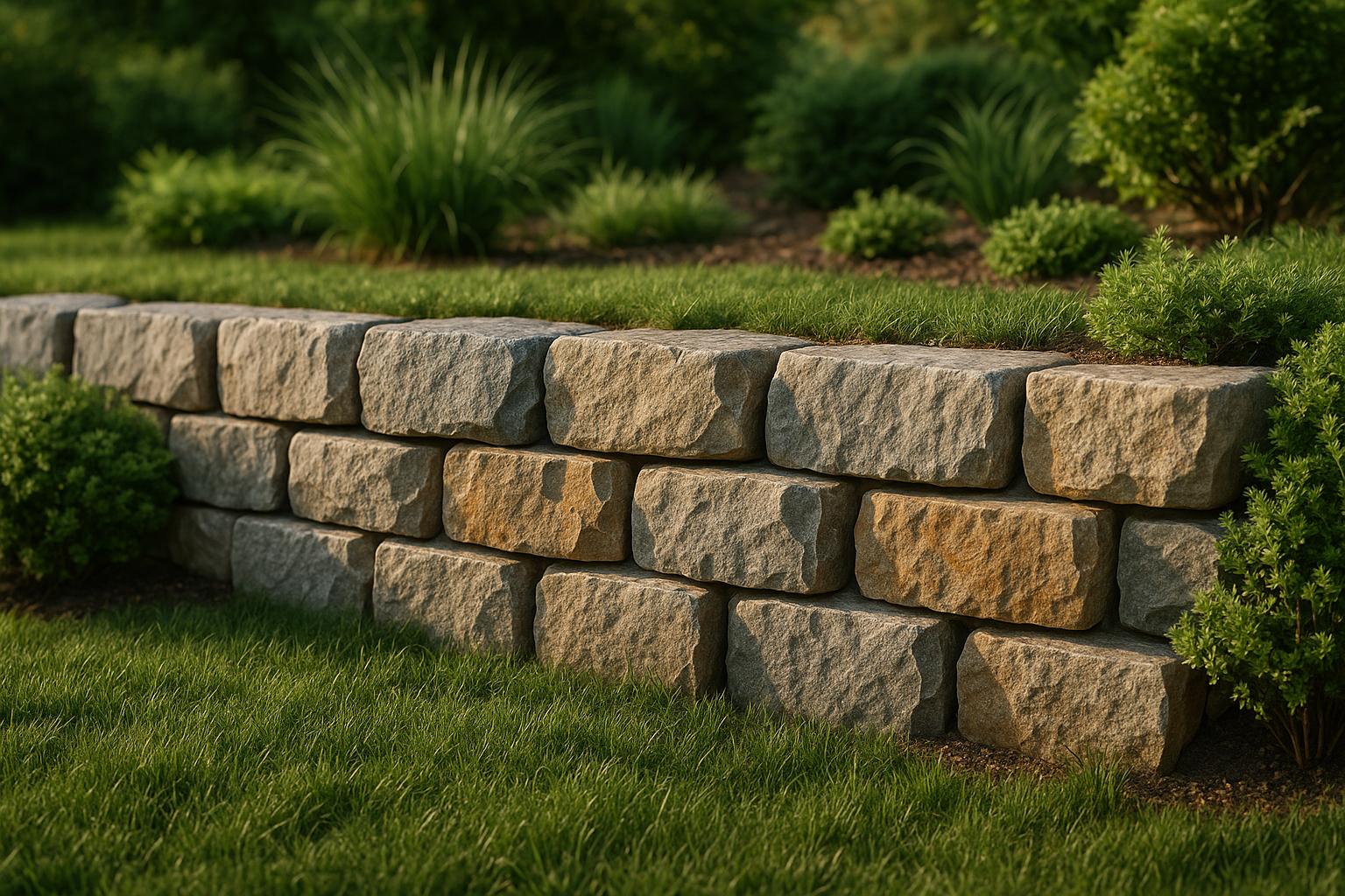 Natural Stone Retaining Walls: Cost Breakdown