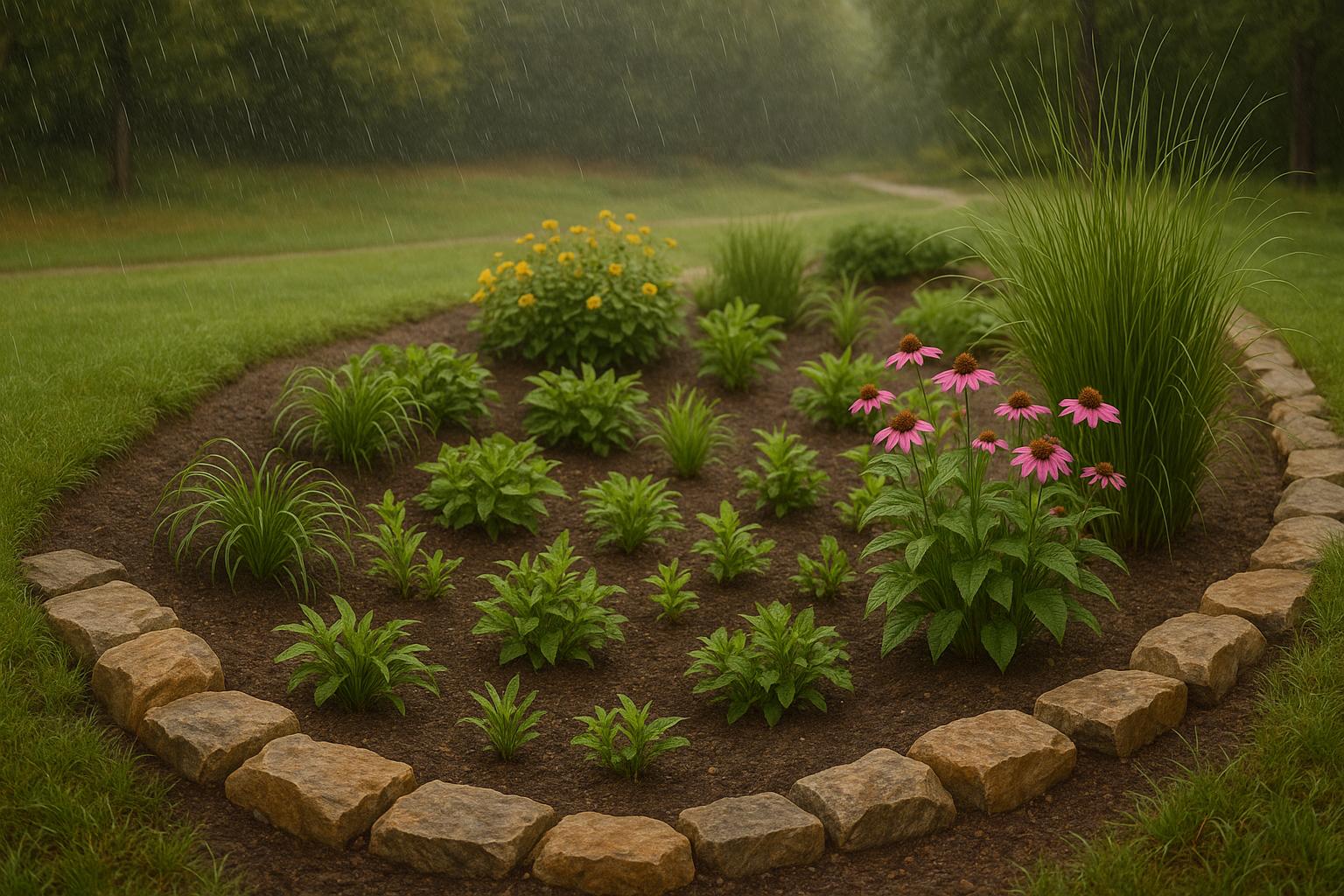 How to Avoid Drainage Issues in Rain Gardens