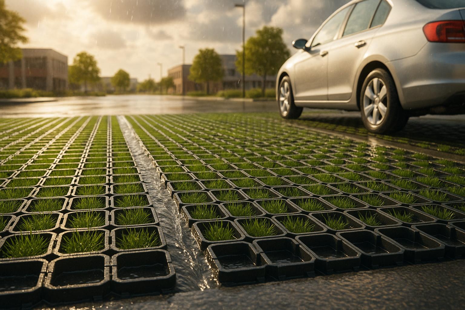 Plastic Grid Paver Systems for Stormwater Management