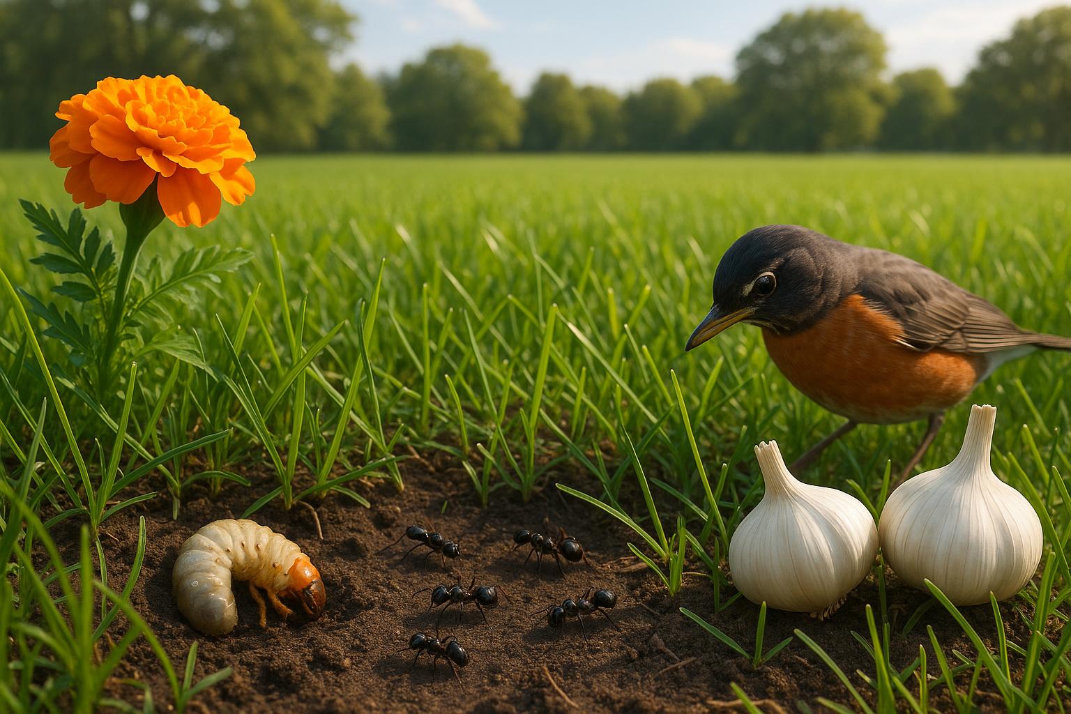 Common Lawn Pests and Natural Solutions