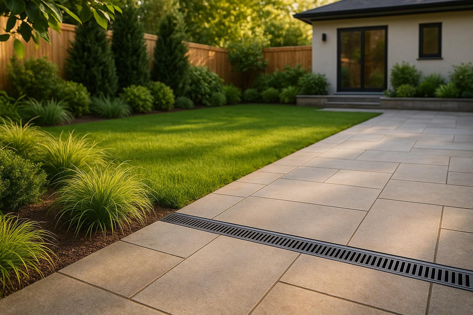 Integrating Drainage with Hardscaping Features