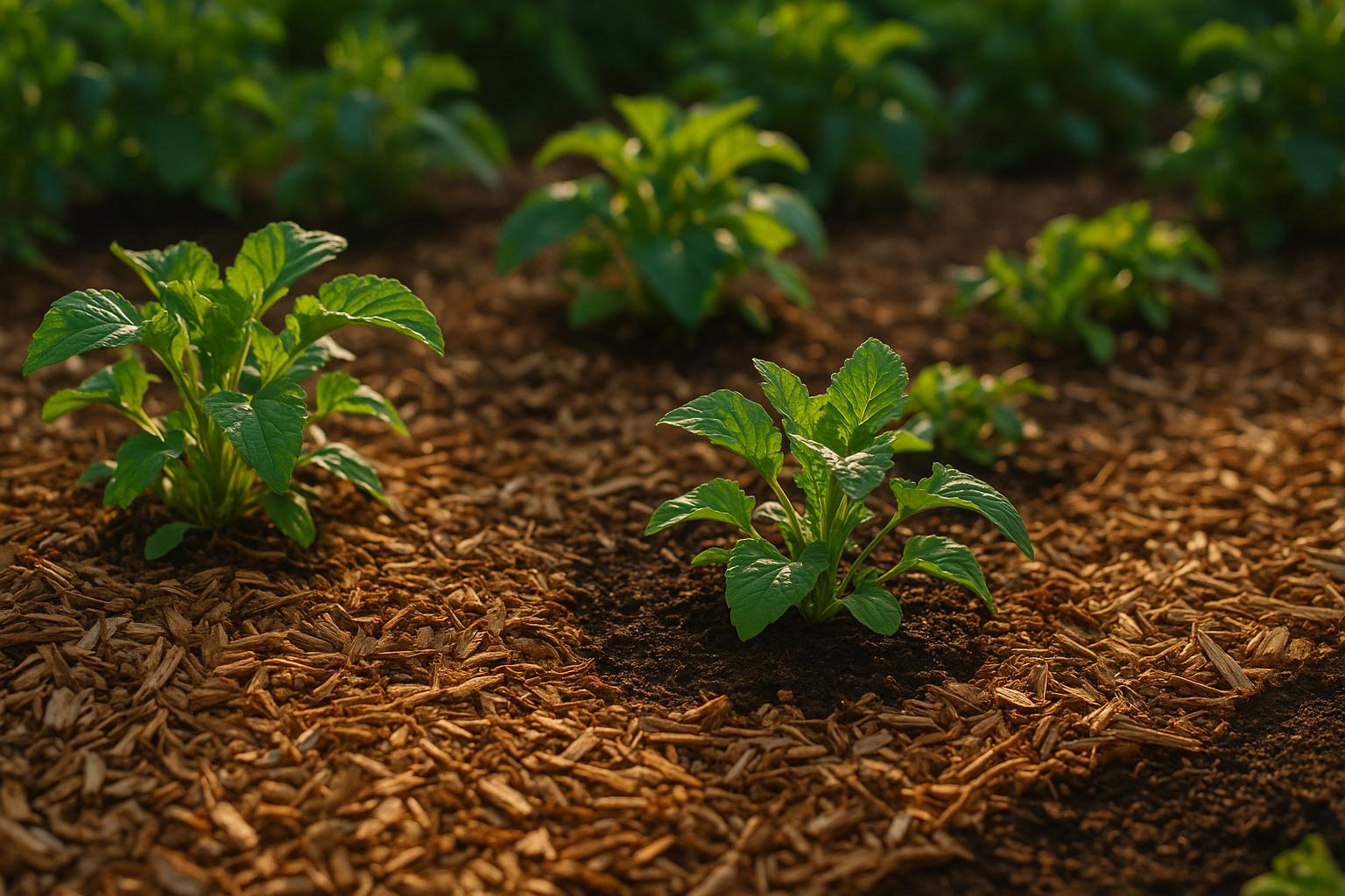 How Mulching Improves Soil Water Retention