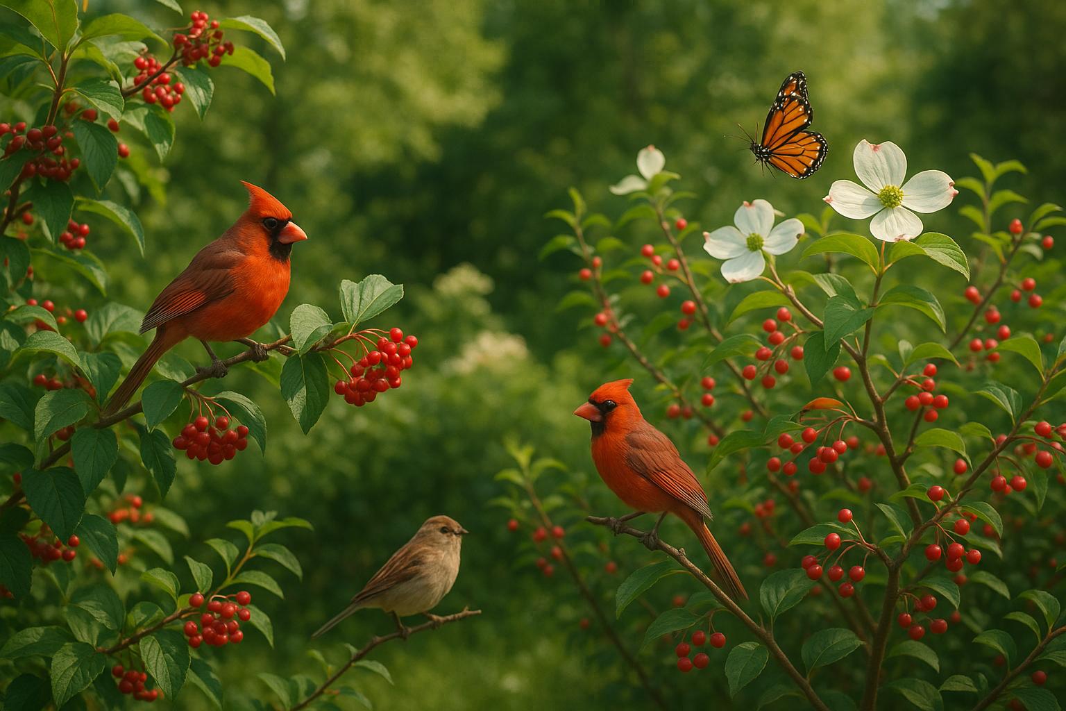 Top Shrubs for Maryland Wildlife Gardens