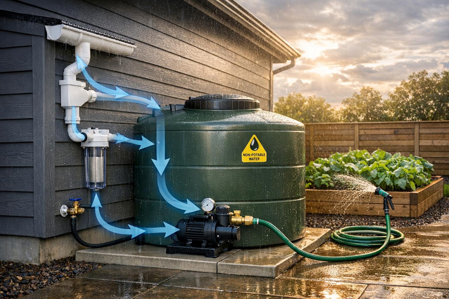How to Install a Rainwater Harvesting System