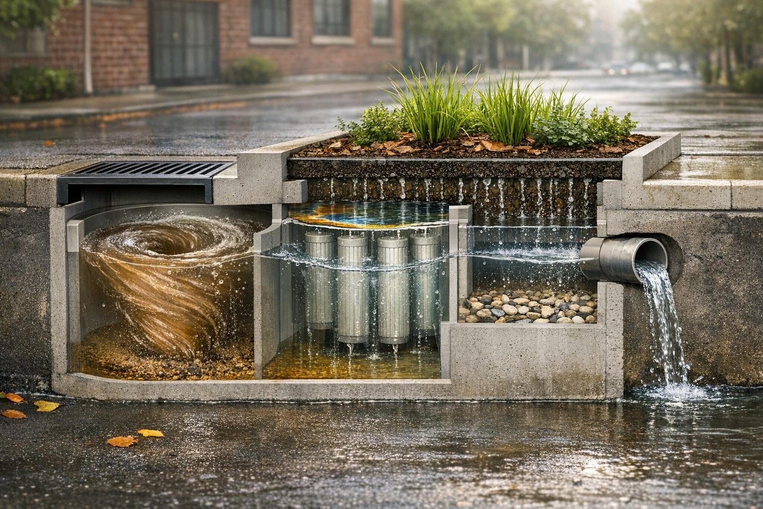 How Proprietary Devices Improve Stormwater Quality