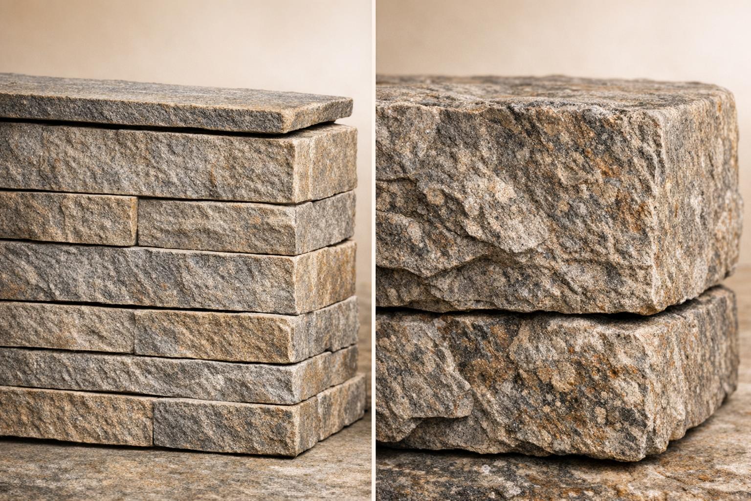 Stone Veneer vs. Natural Stone: Key Differences