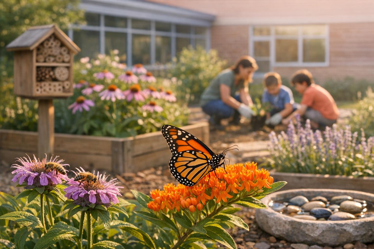 10 Pollinator Garden Ideas For Schools And Communities