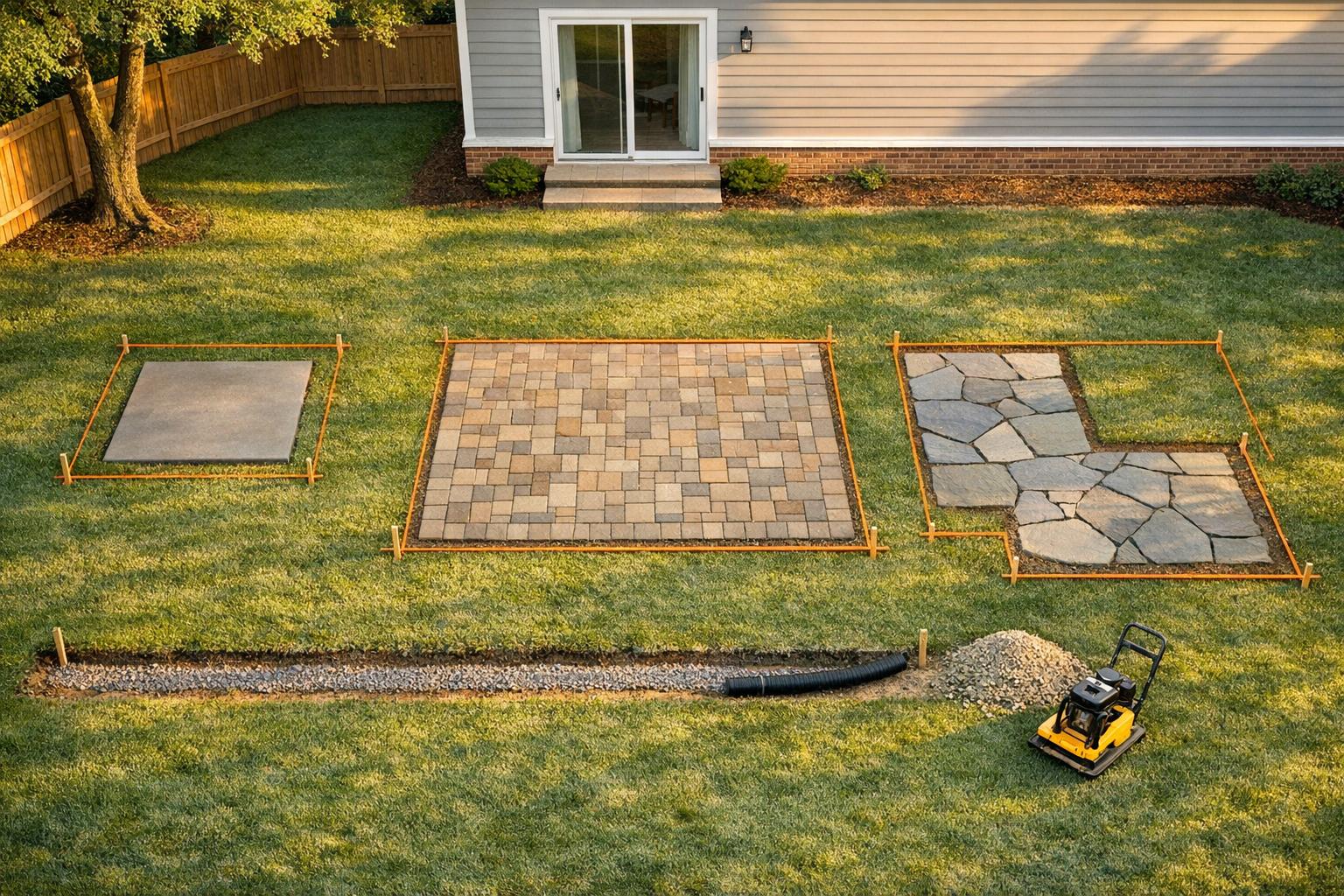 Maryland Patio Costs: Size and Layout Guide
