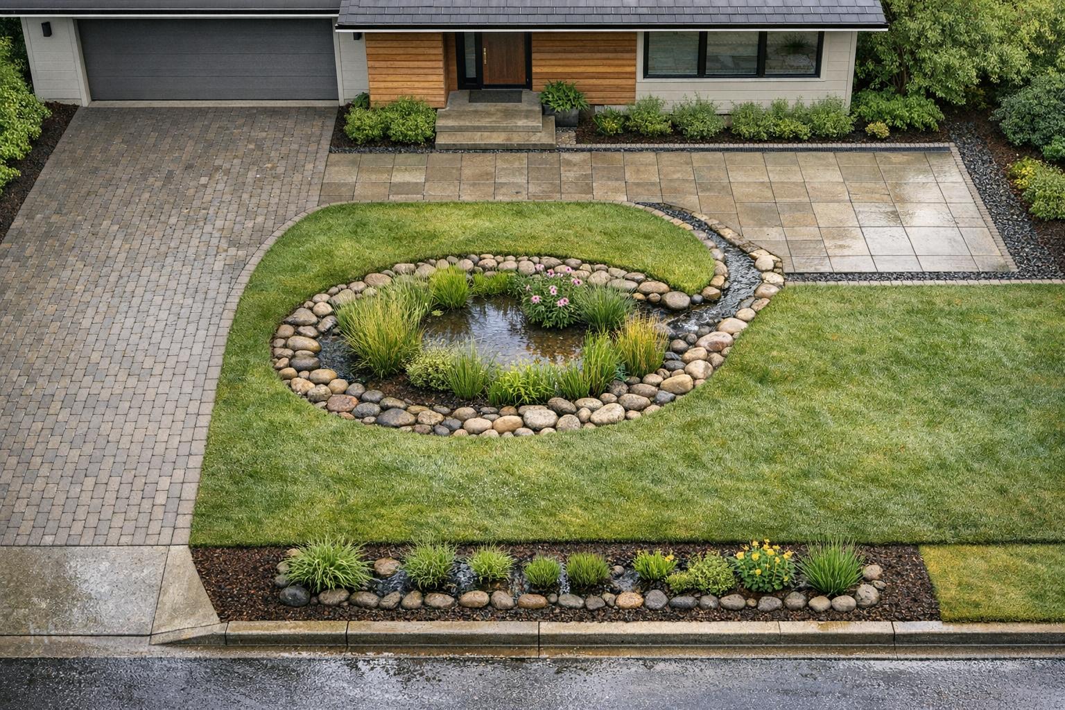 How To Design A Landscape For Runoff Control