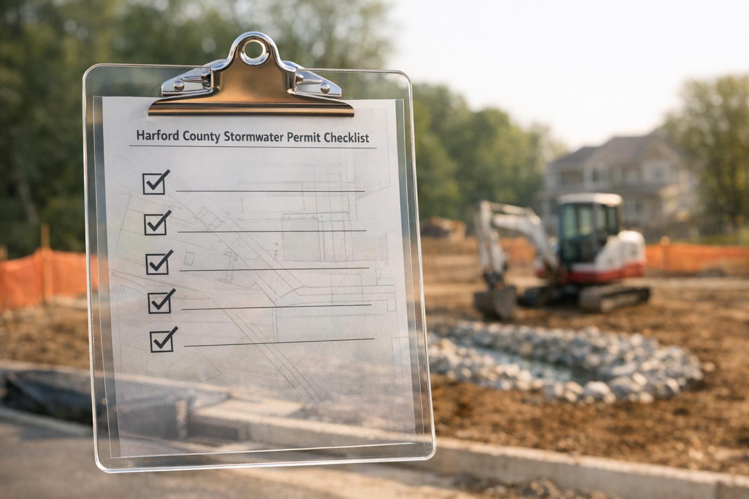 Harford County Stormwater Permit Checklist