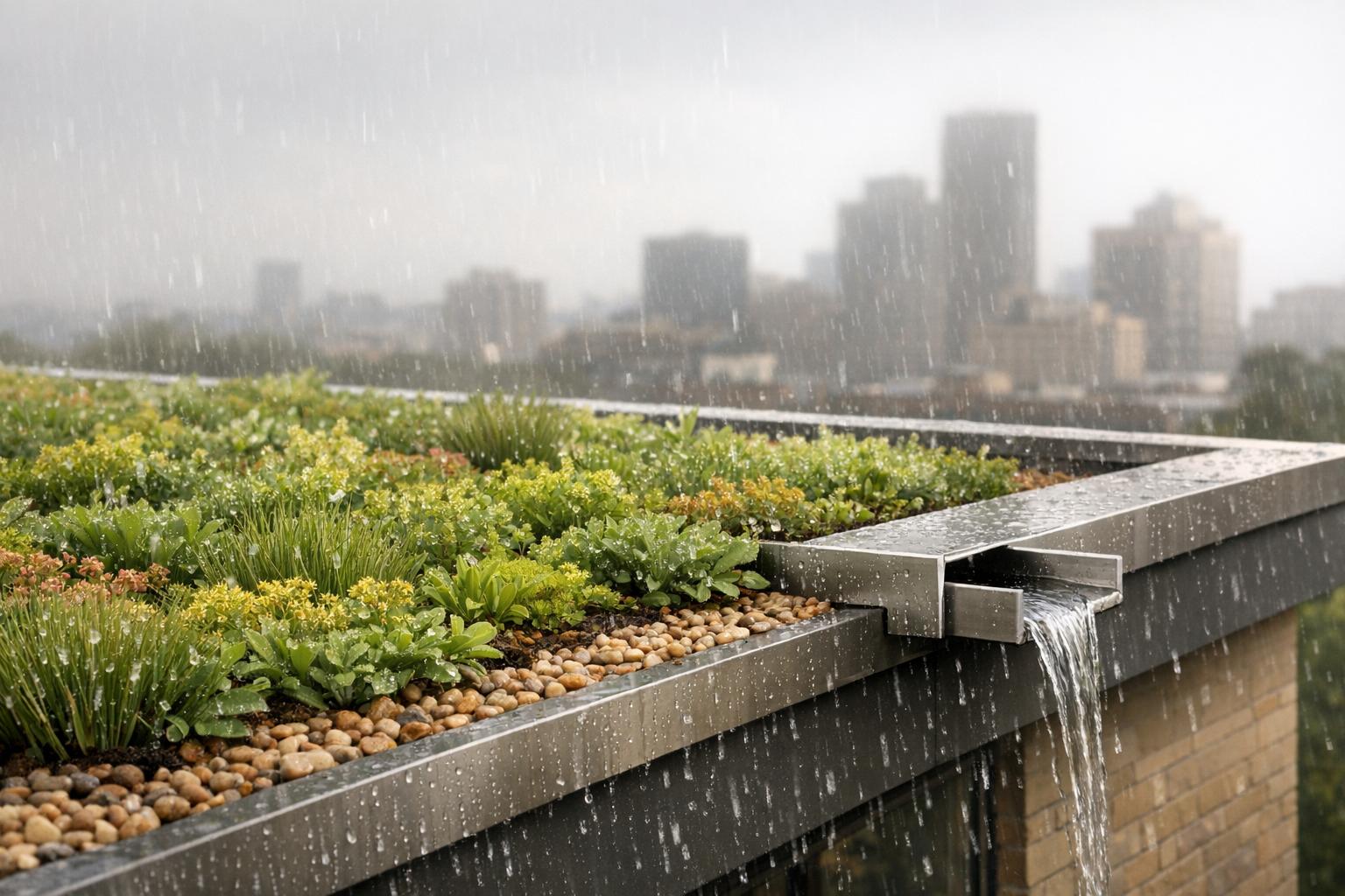5 Benefits of Green Roofs for Stormwater Control