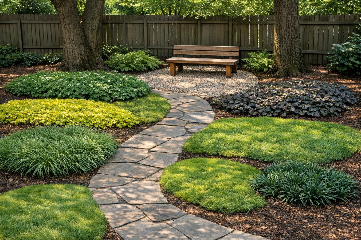 Top 8 Grass Alternatives for Shady Yards