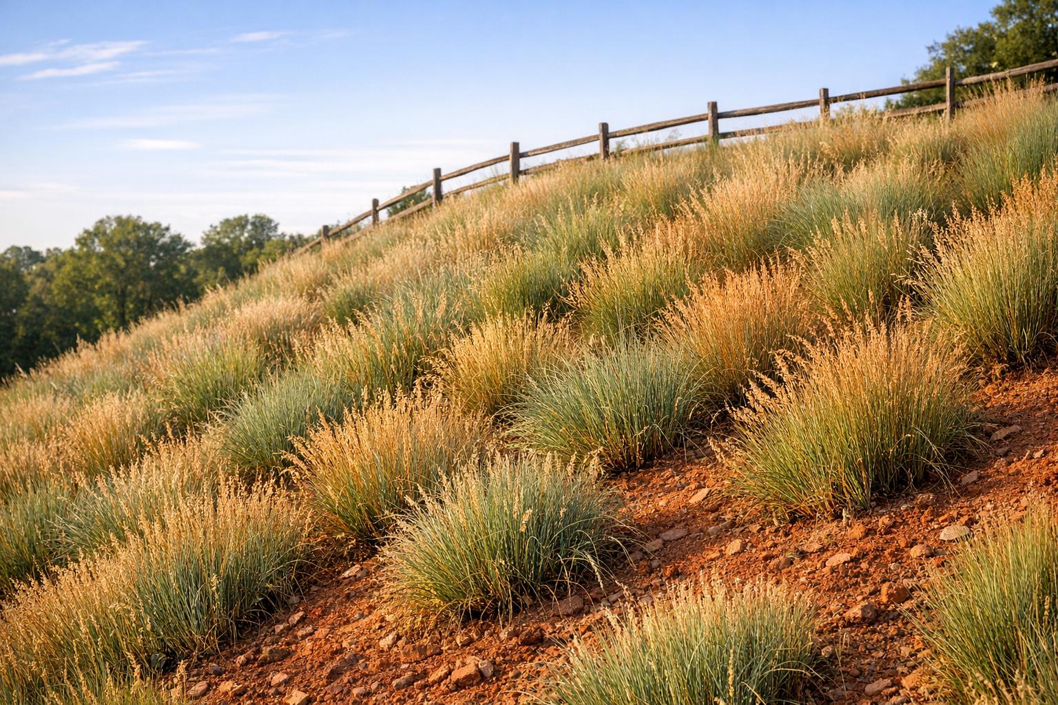 Top 7 Drought-Resistant Grasses for Slopes