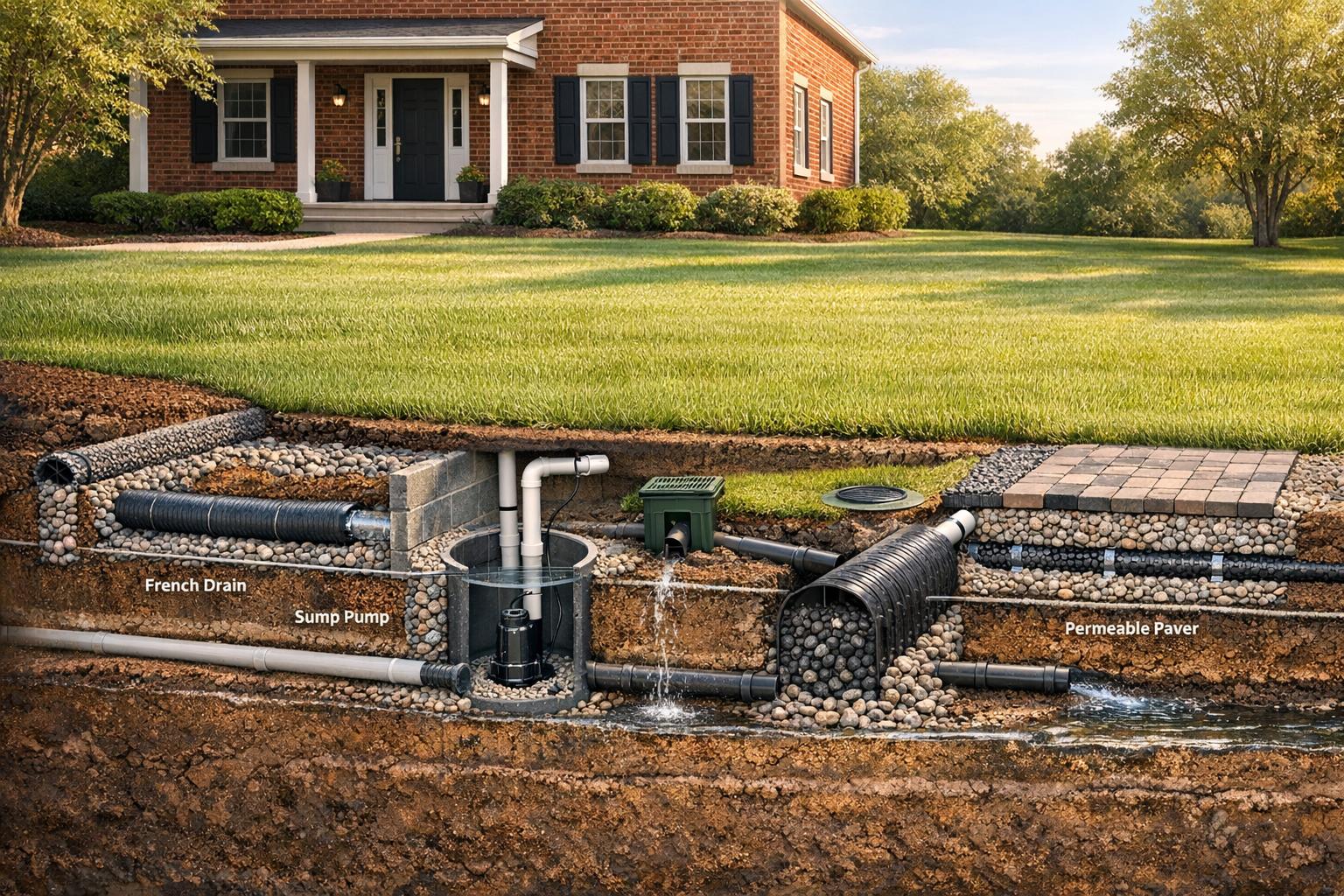 Top 7 Subsurface Drainage Solutions for Maryland Homes