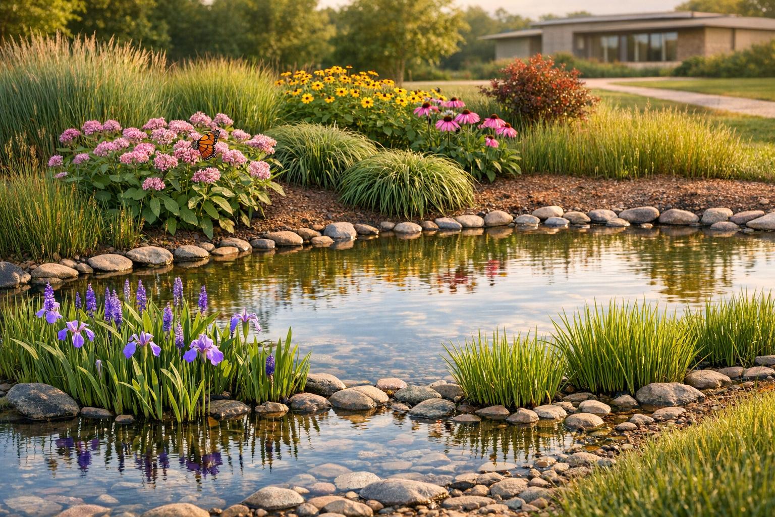 Best Native Plants for Stormwater Basins