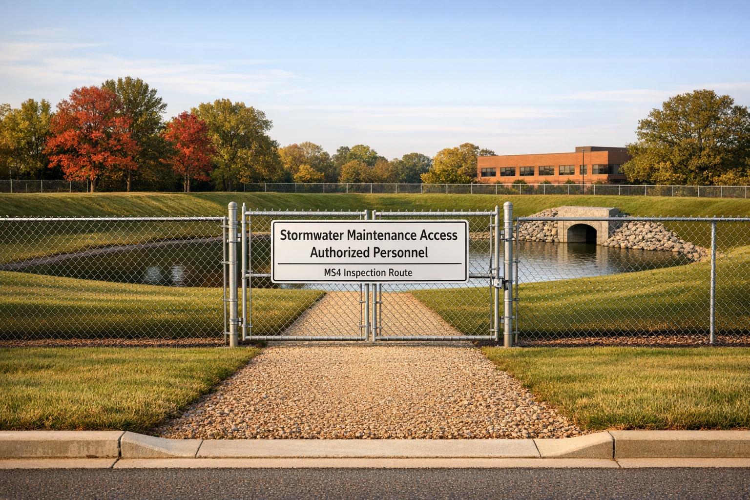 Regulatory Compliance for Stormwater Maintenance Access