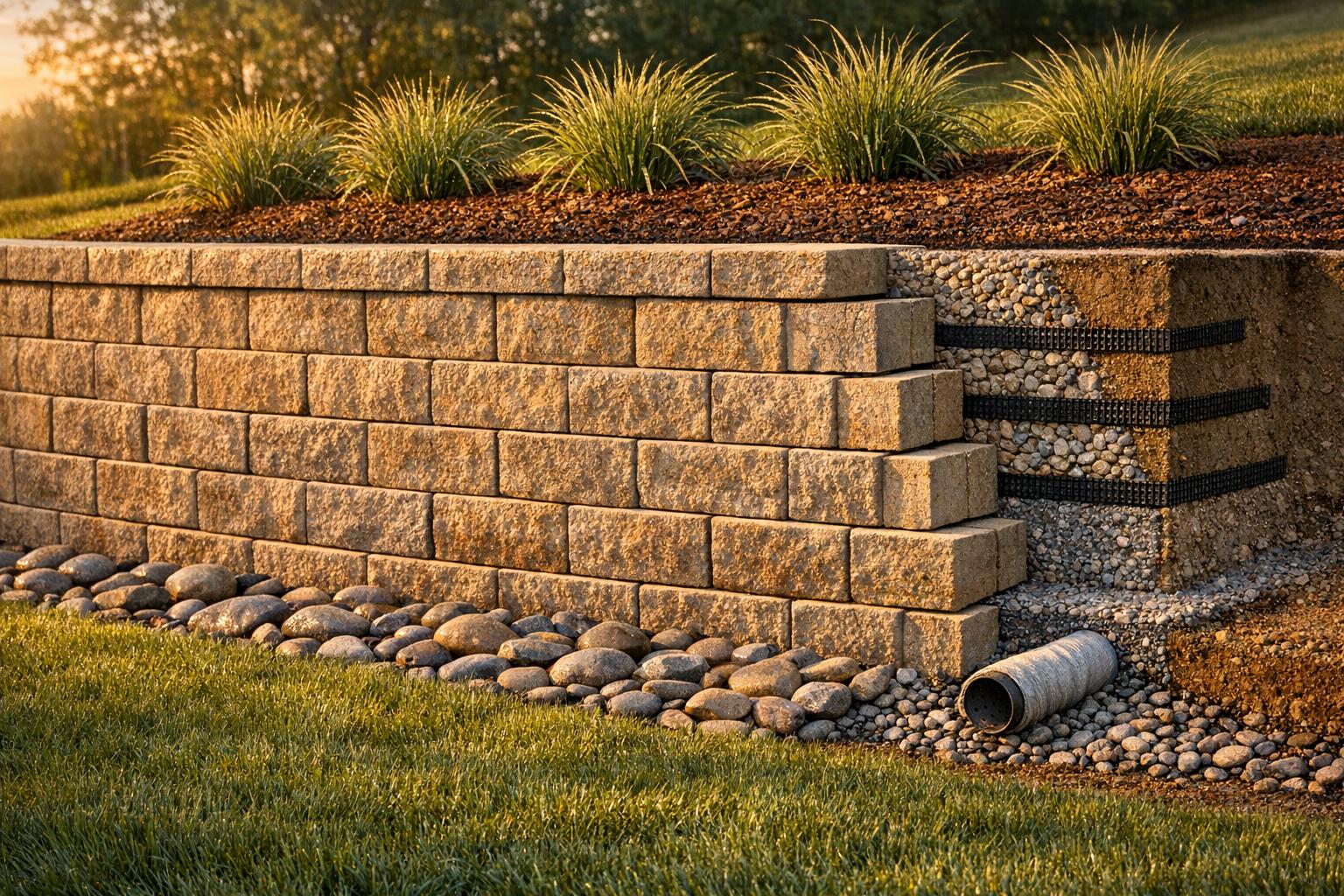 How Segmental Retaining Walls Manage Erosion