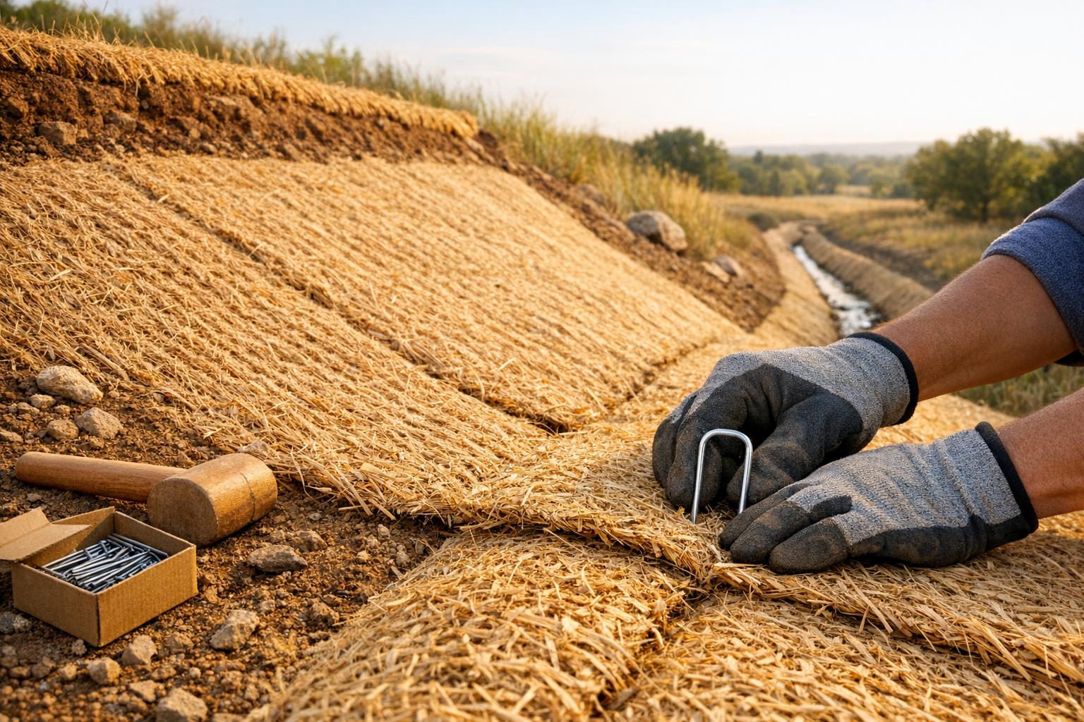 How to Install Erosion Control Blankets