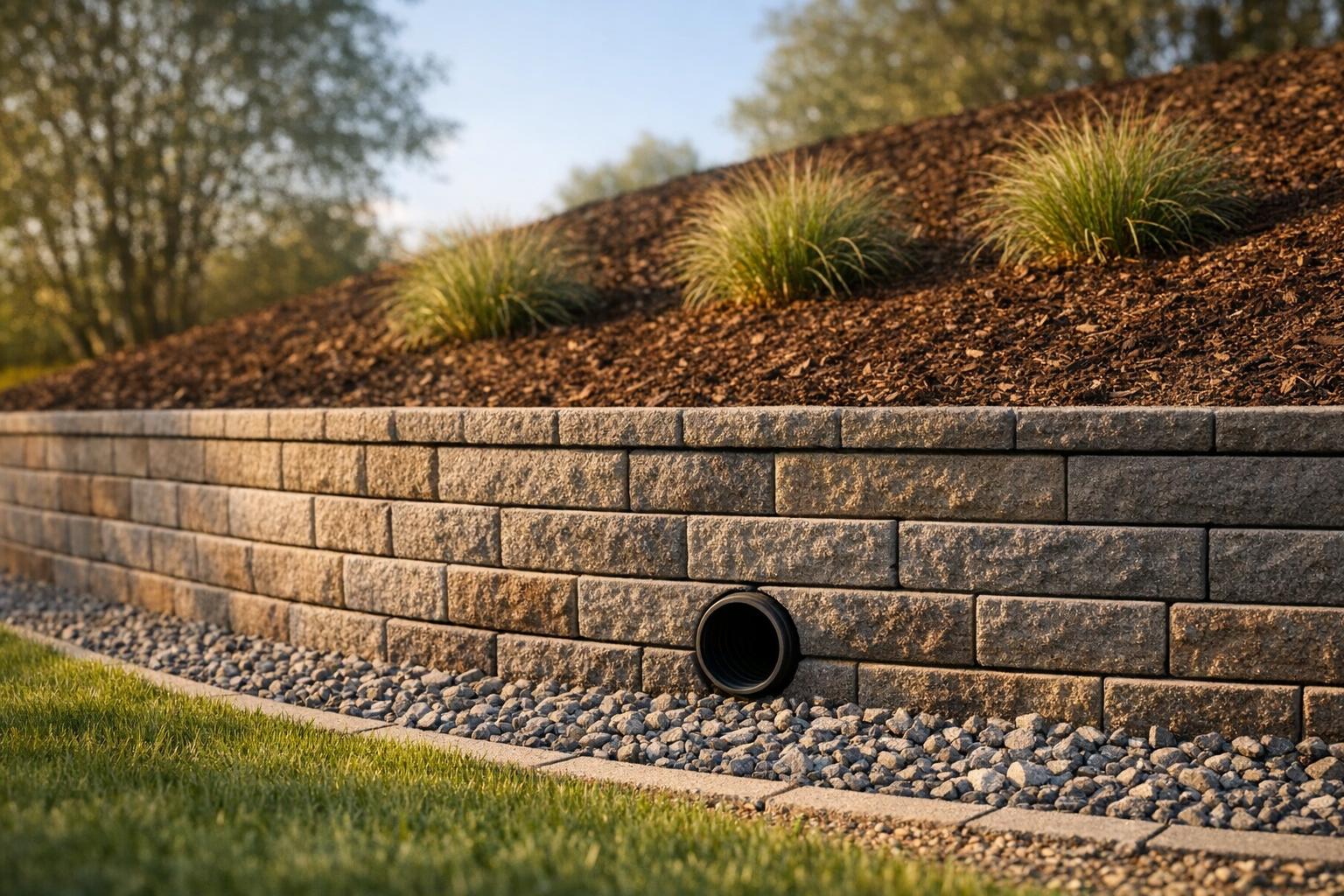 How Modular Block Retaining Walls Prevent Erosion