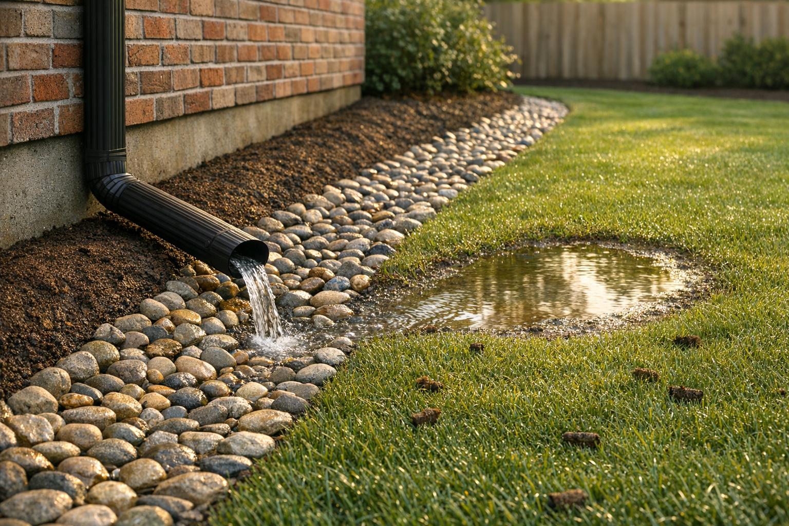 Yard Drainage Repair: Fix Water Pooling Issues