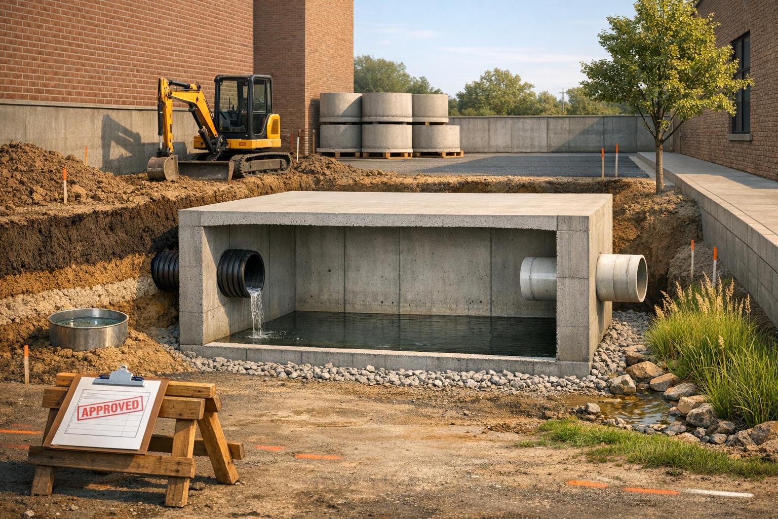 Top 5 Feasibility Factors for Stormwater Detention Systems