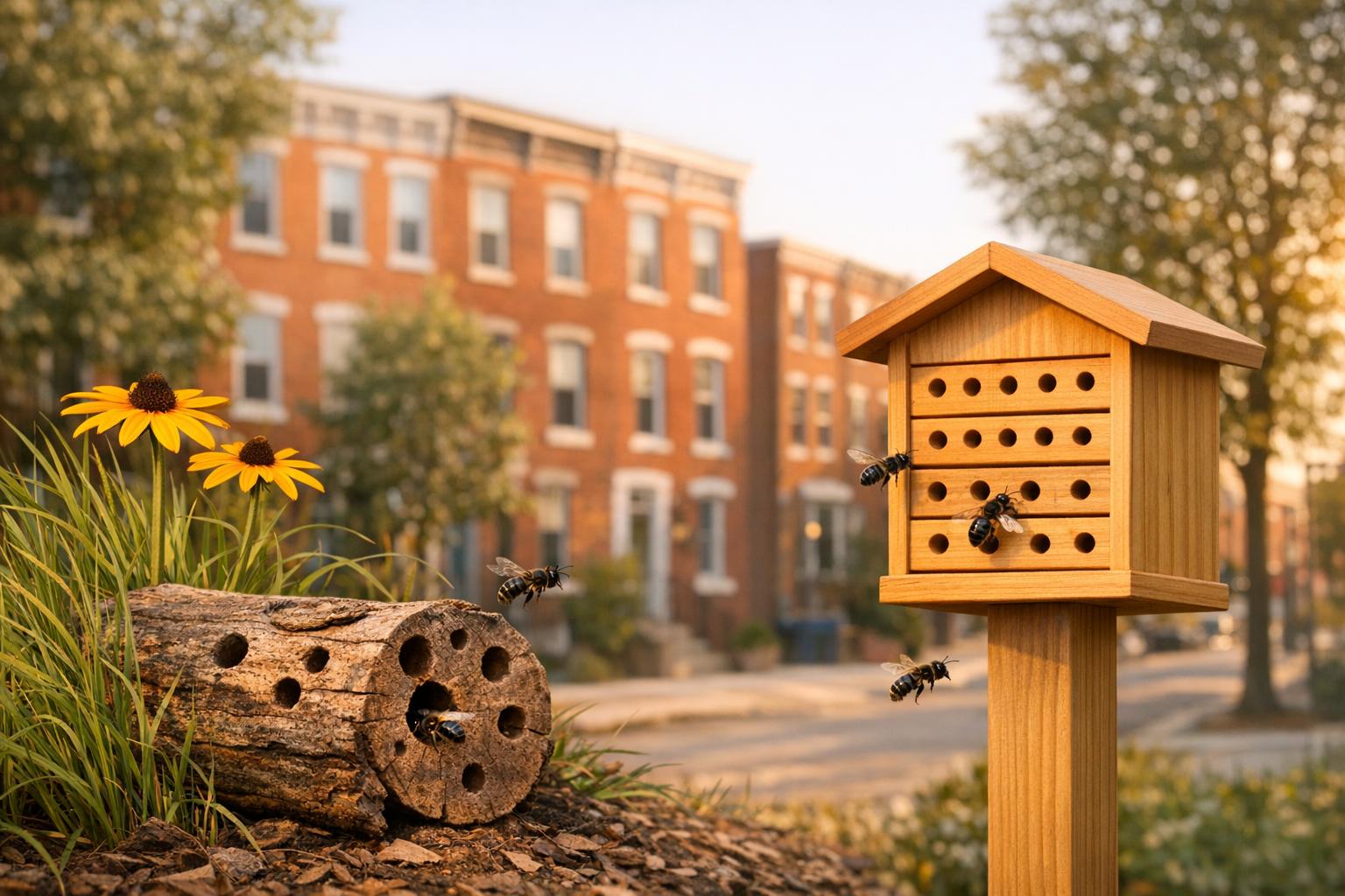 Natural vs. Artificial Pollinator Shelters