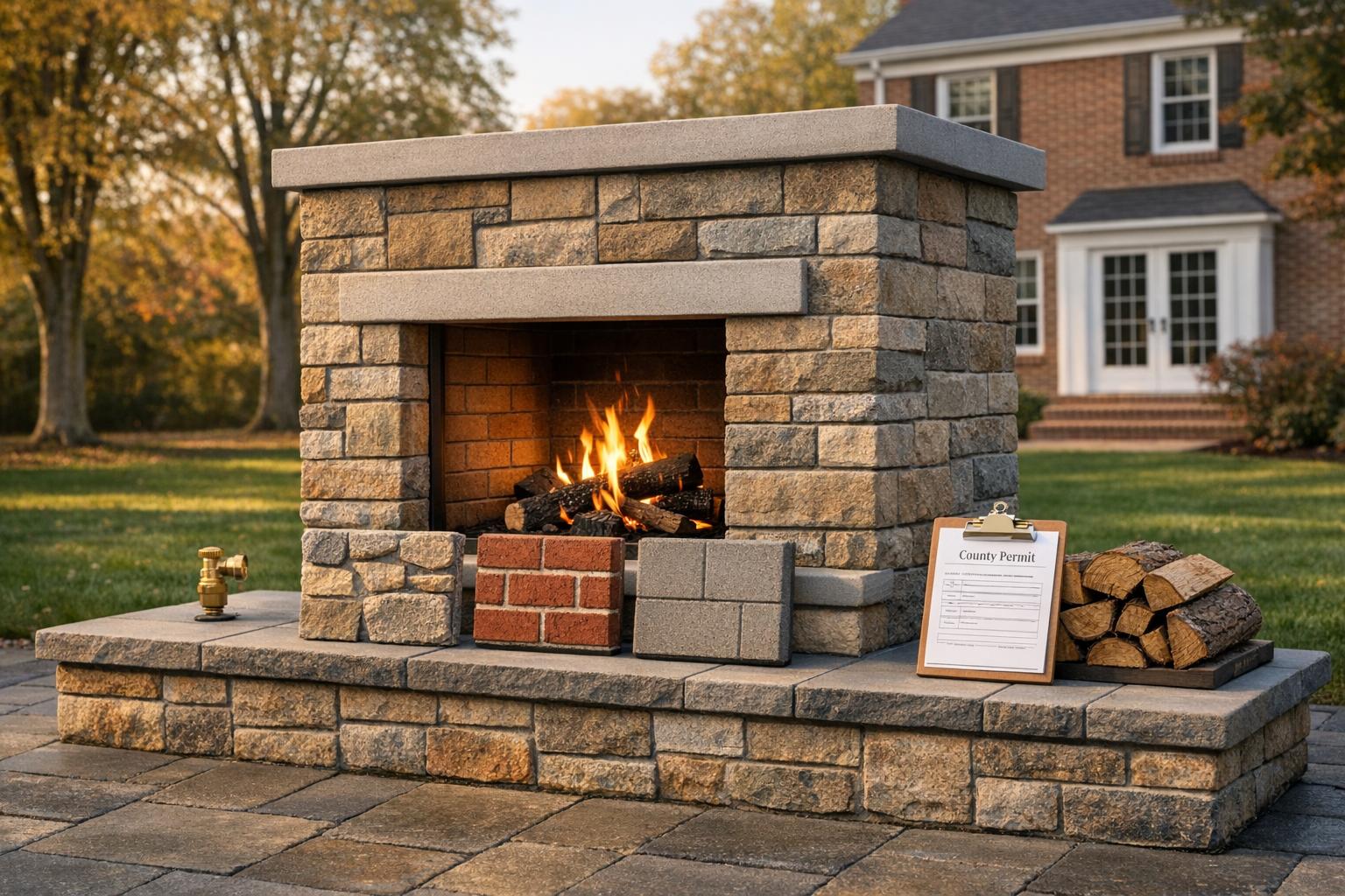 Outdoor Fireplace Costs: Maryland Homeowners Guide