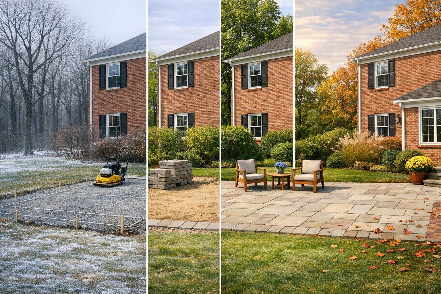 Best Time for Patio Installation in Maryland