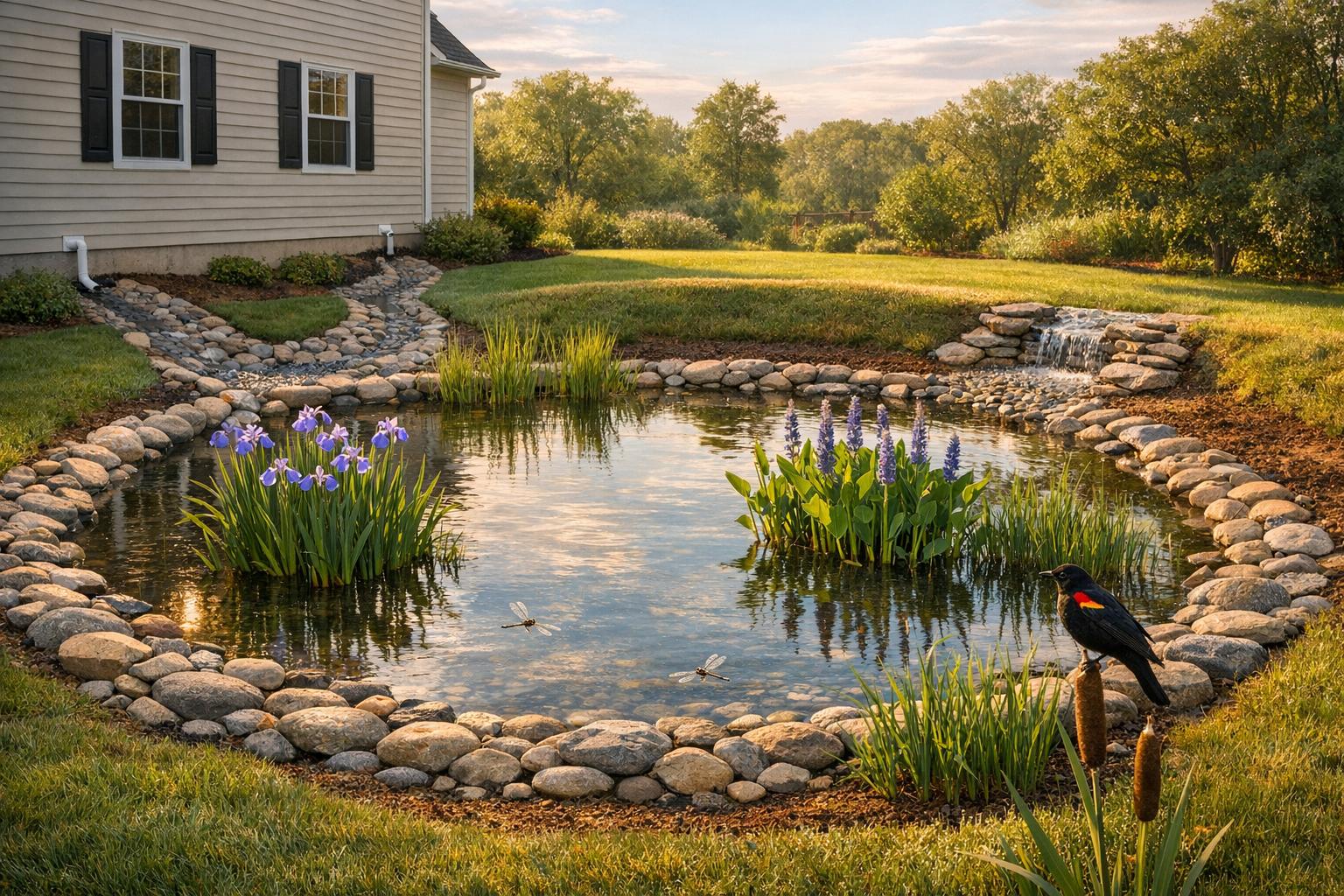 Stormwater Wetlands for Maryland Homes