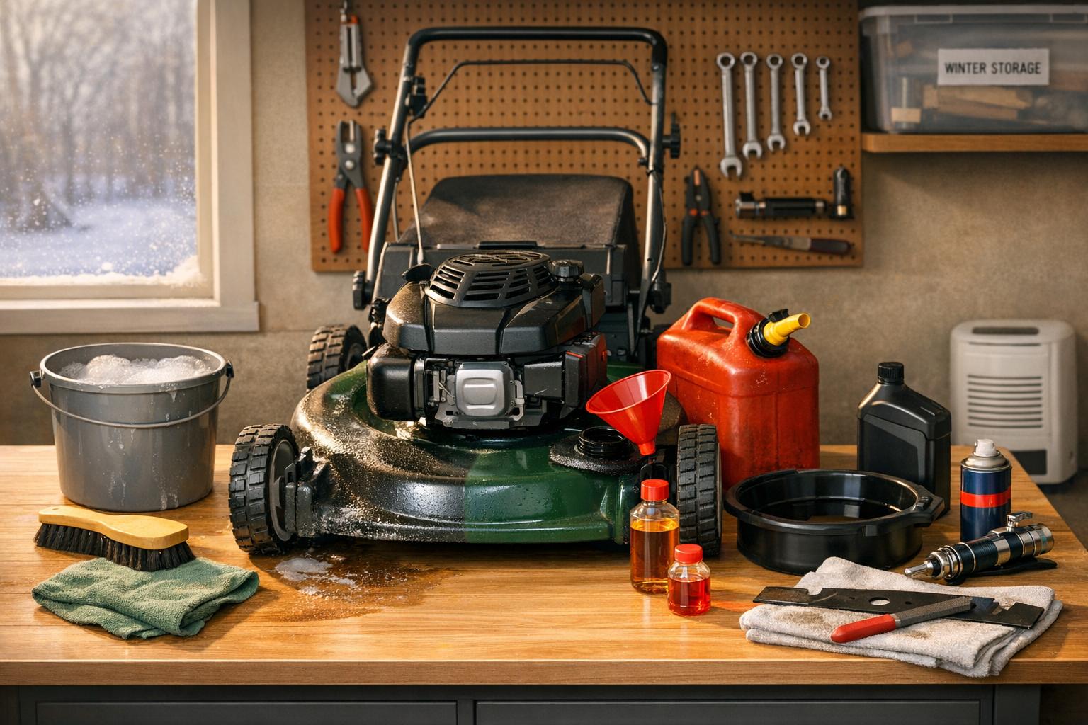 How to Winterize Lawn Tools and Equipment