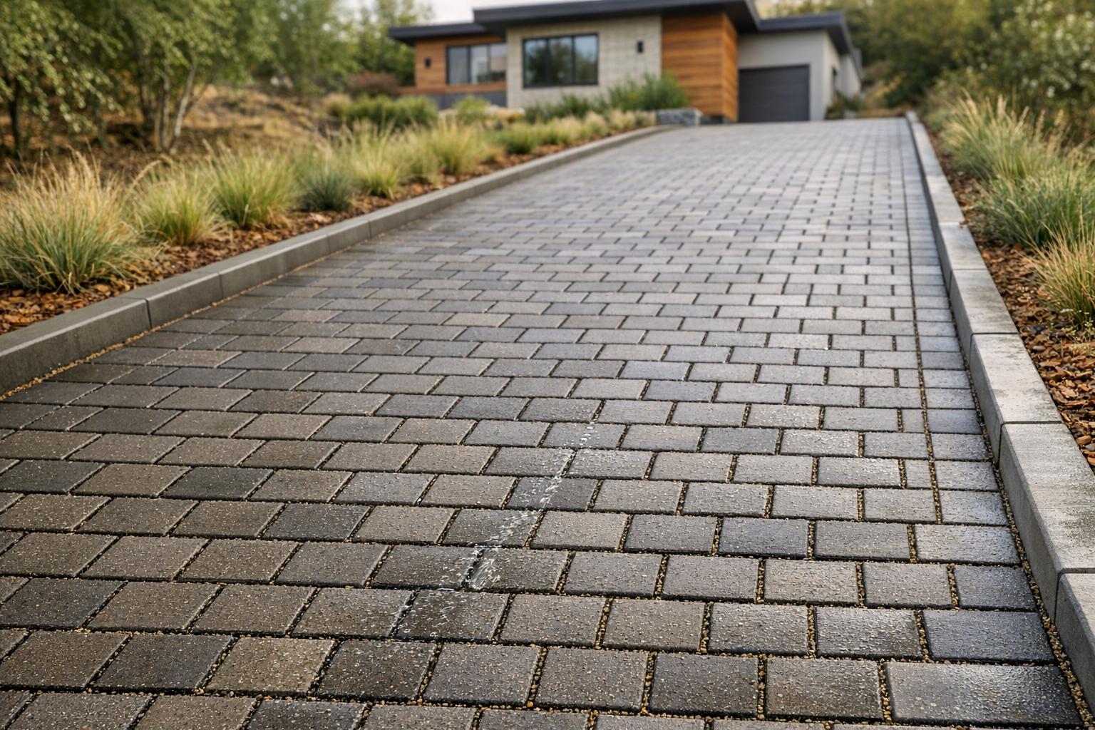 Permeable Pavers for Sloped Driveways