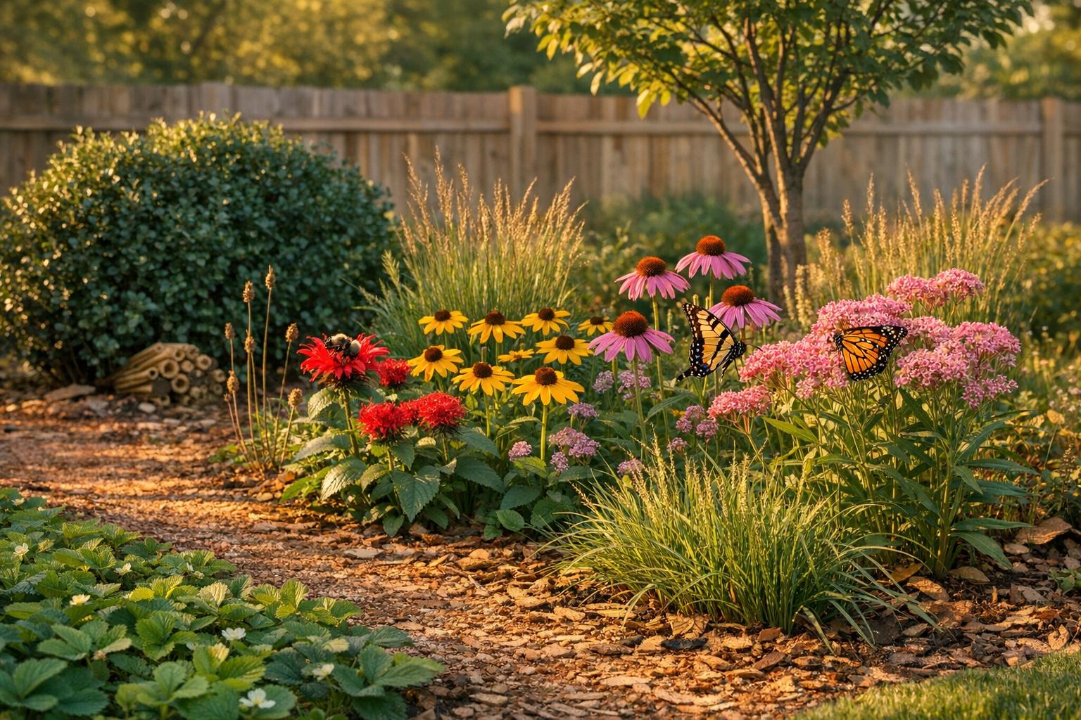 Native Plant Structures for Maryland Pollinator Gardens