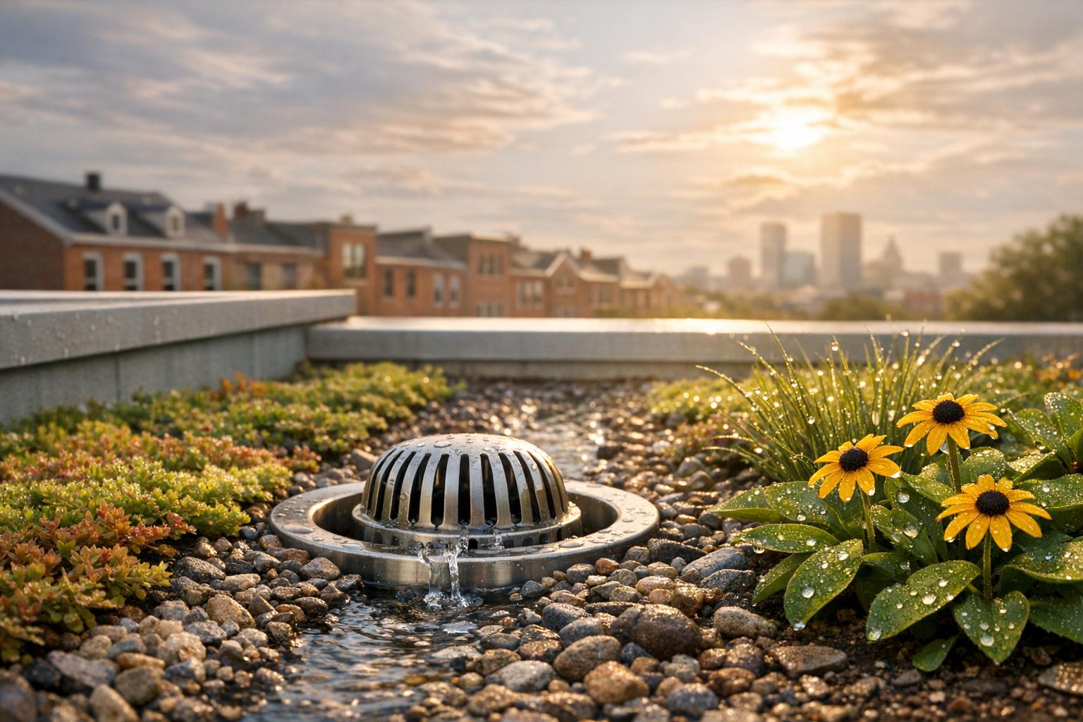 Green Roof Water Management in Maryland