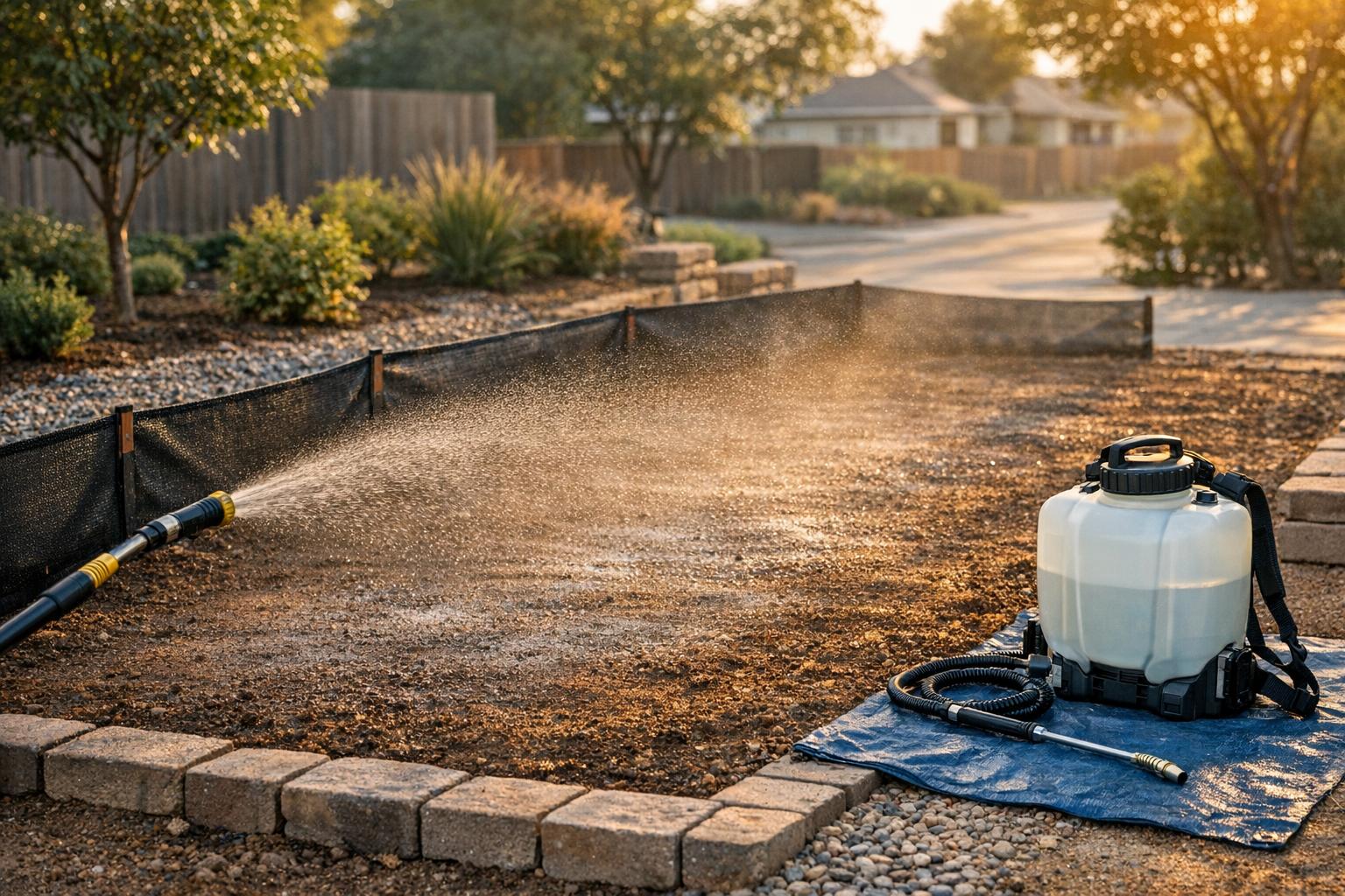 Best Temporary Dust Control Solutions for Landscaping