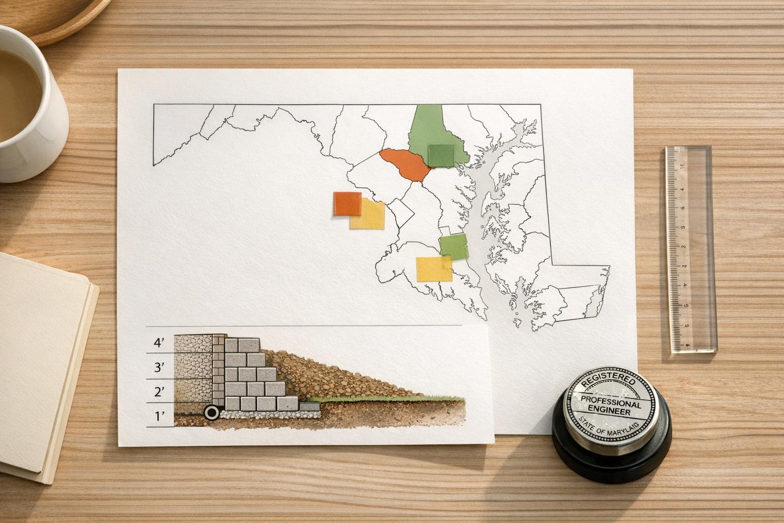 Retaining Wall Permit Requirements by County