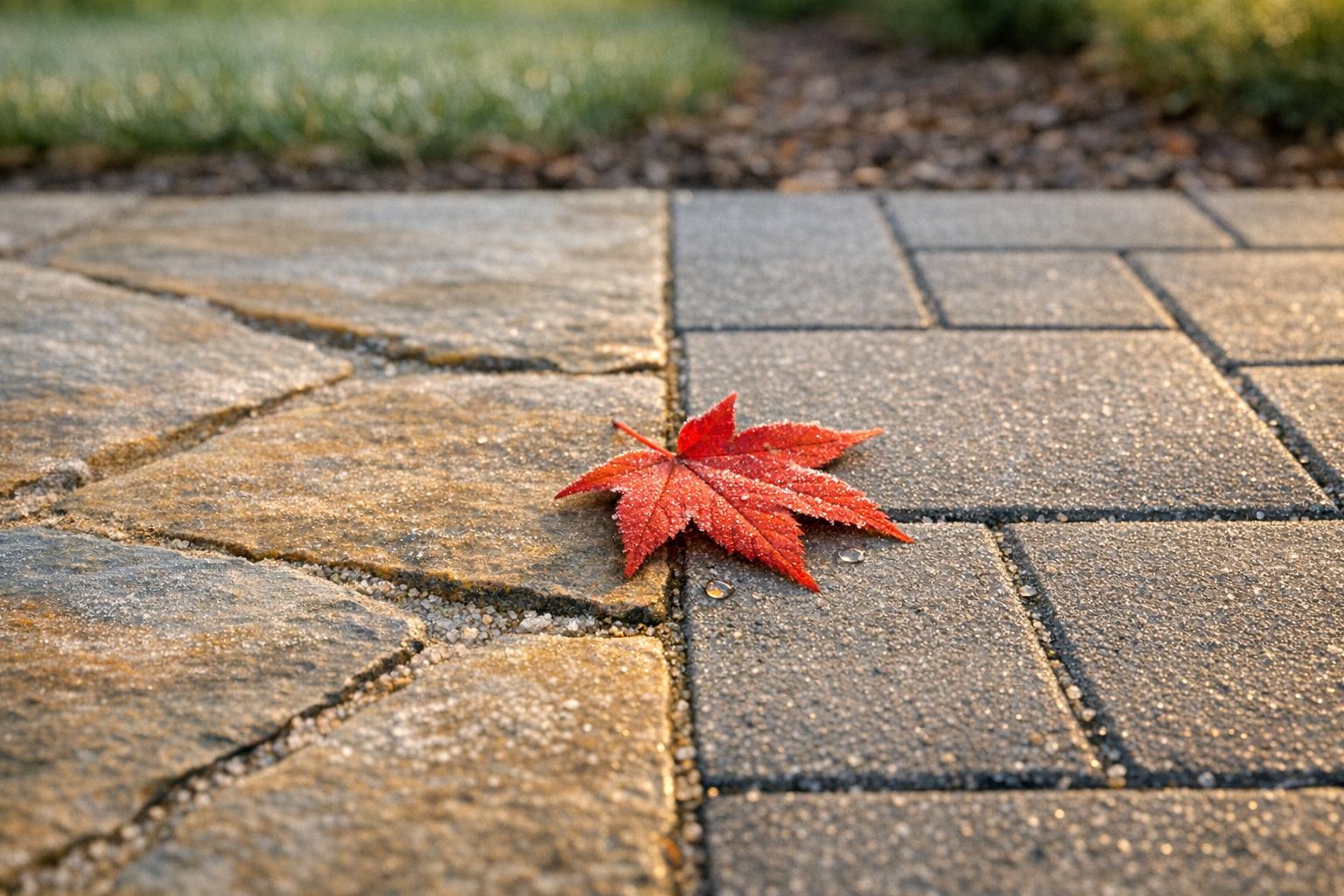 Natural Stone vs Concrete Pavers: Maryland Guide