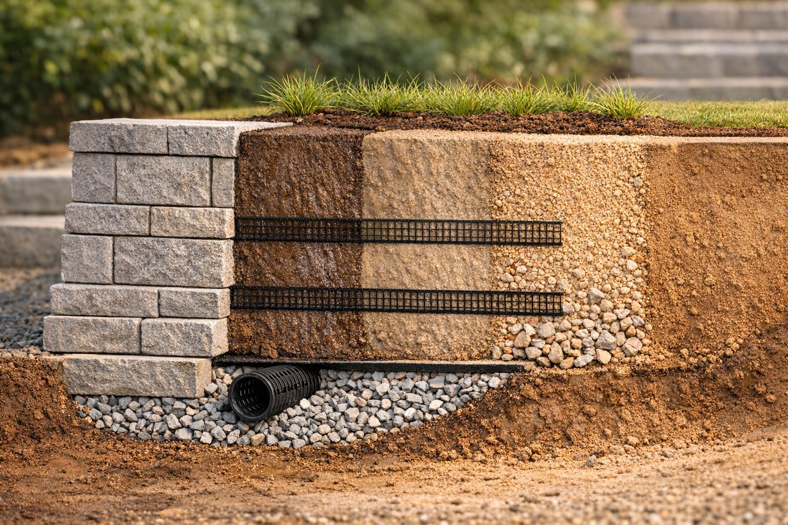 How Soil Type Impacts Retaining Wall Stability