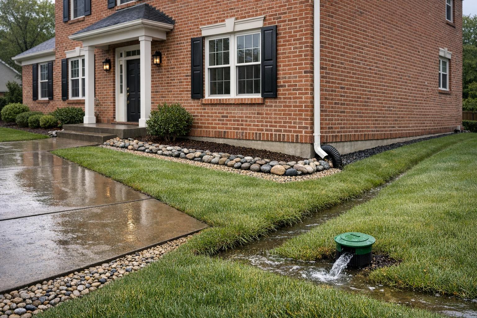Exterior Drainage Systems for Maryland Homes