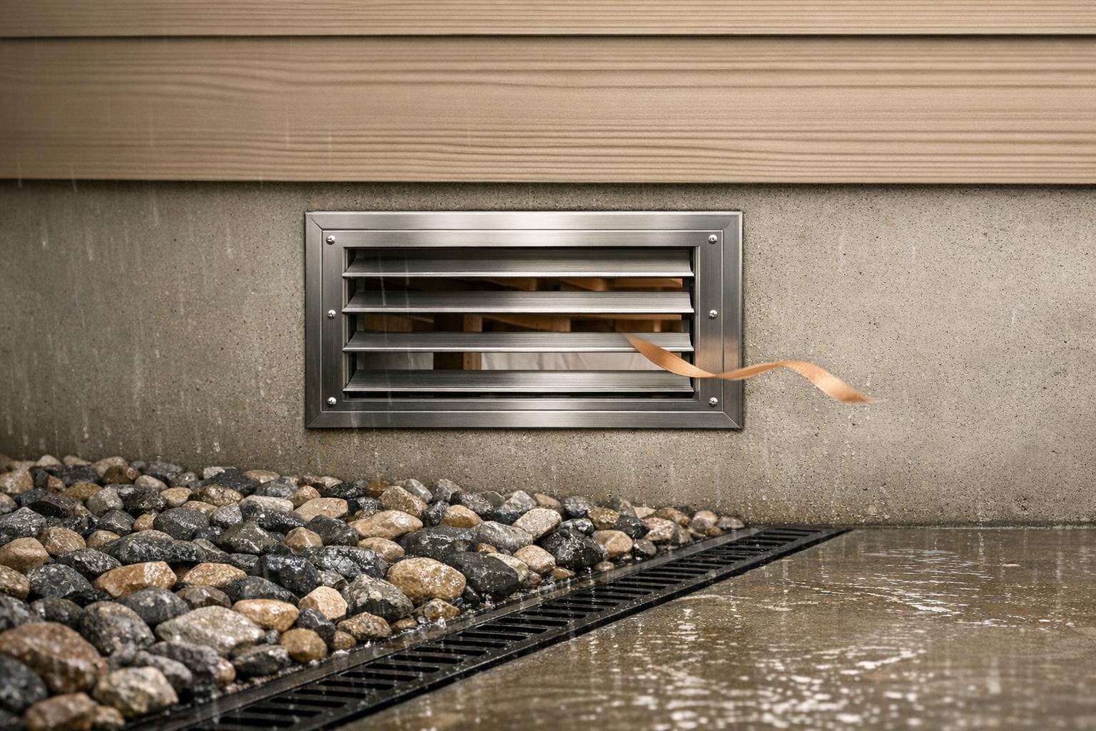 How Ventilation Protects Foundations from Stormwater