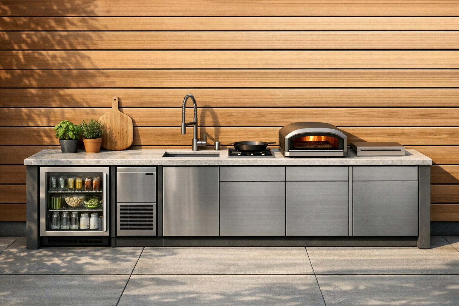 Top 7 Compact Appliances for Outdoor Kitchens