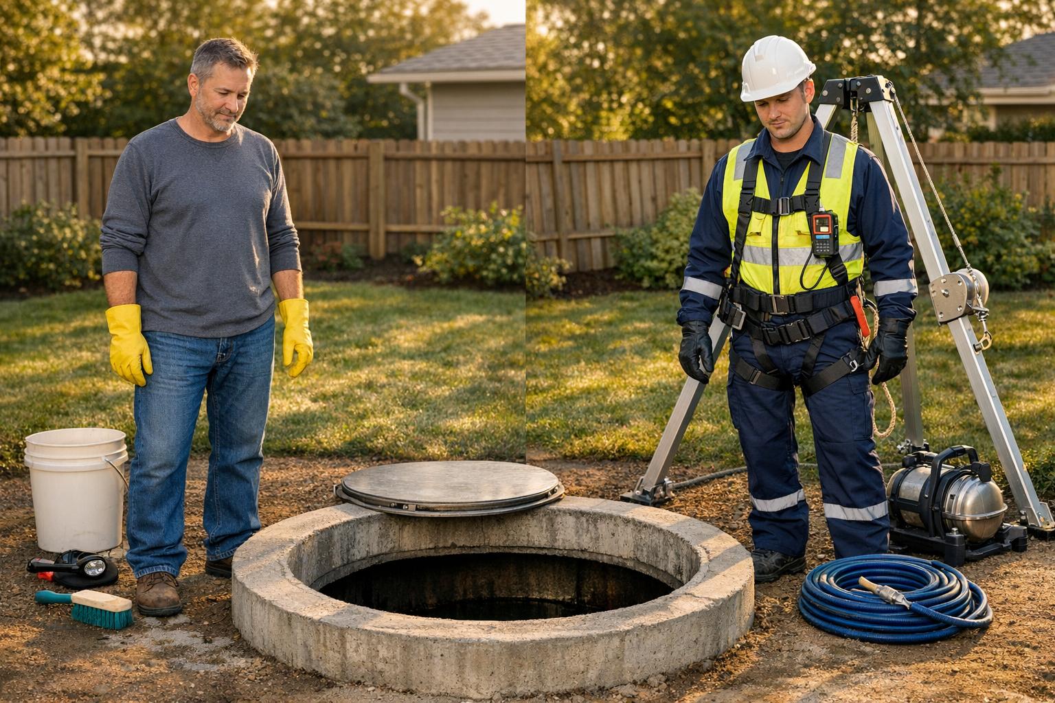 DIY vs. Professional Cistern Cleaning