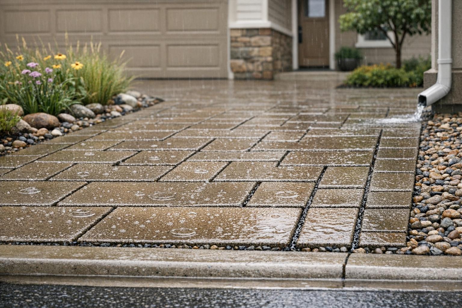 How Permeable Driveways Help with Stormwater Management