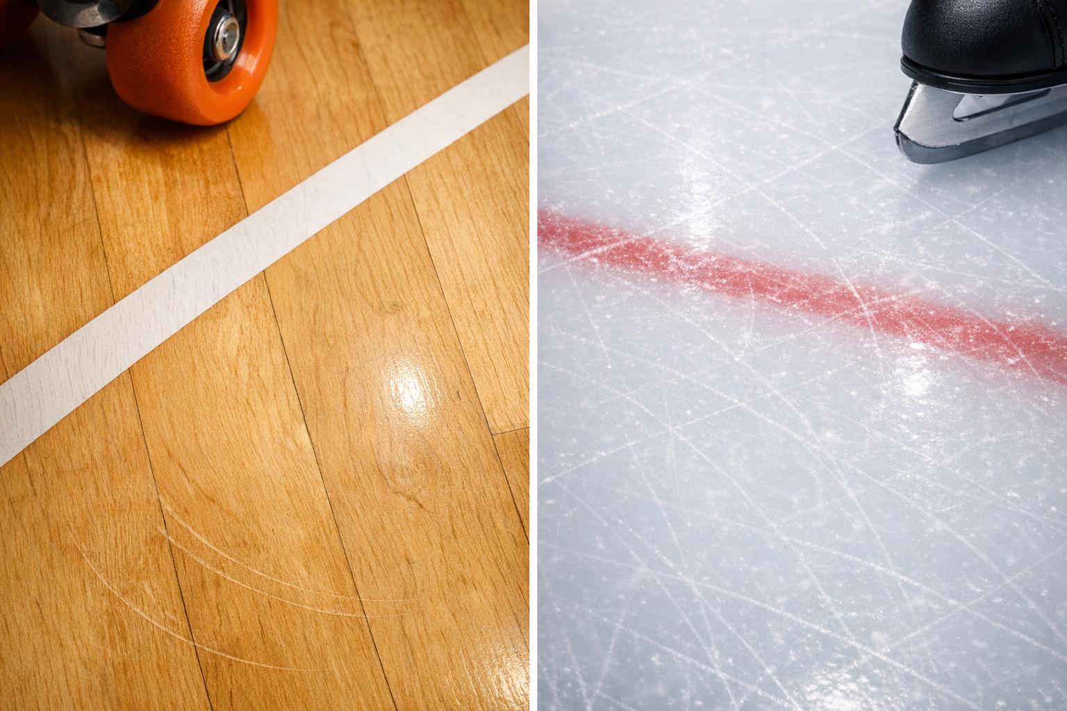 Roller vs. Ice Skating Rink Floors