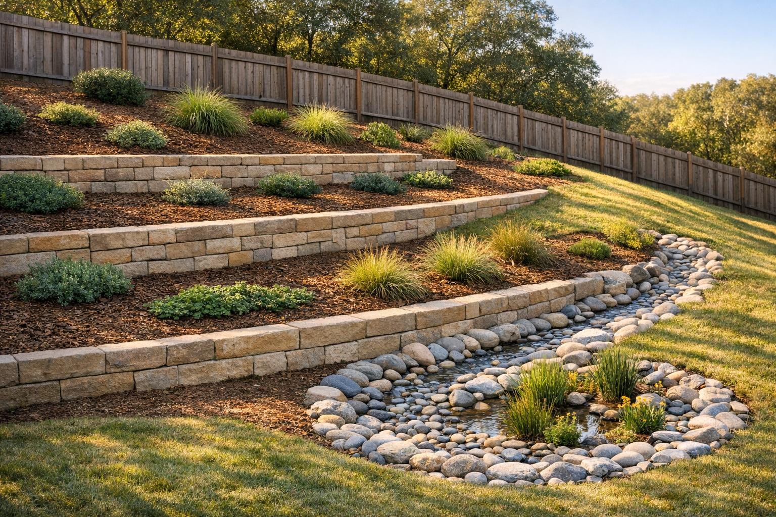 How to Manage Erosion on Sloped Yards