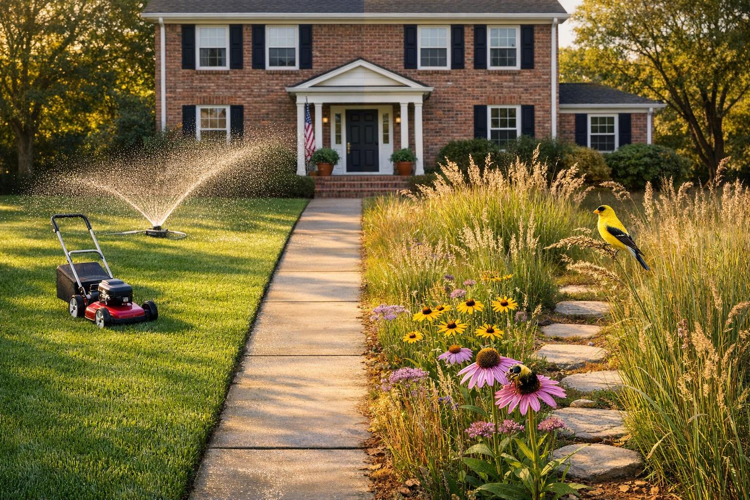 Native Grasses vs. Traditional Lawns in Maryland
