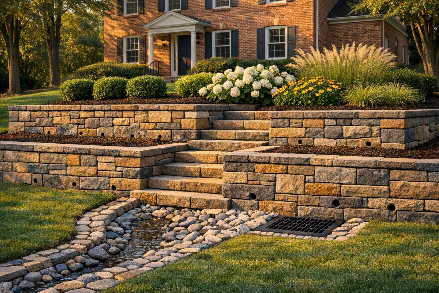 Benefits of Retaining Walls for Erosion Control and Style