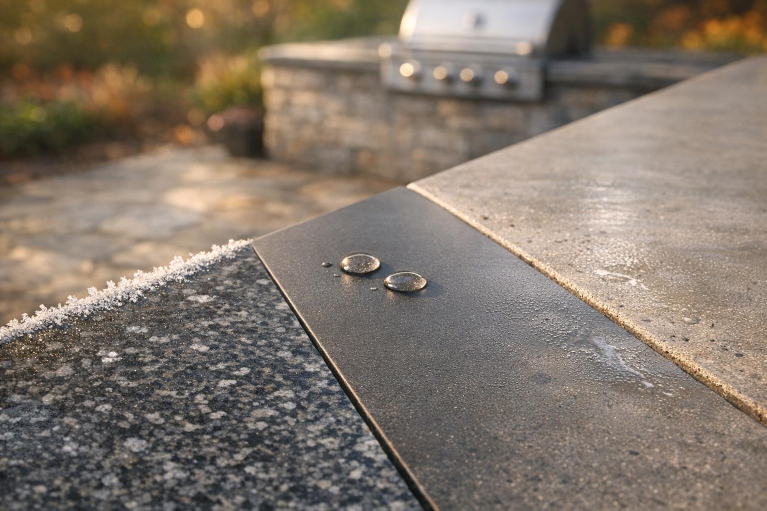 Top Countertop Materials for Outdoor Kitchens