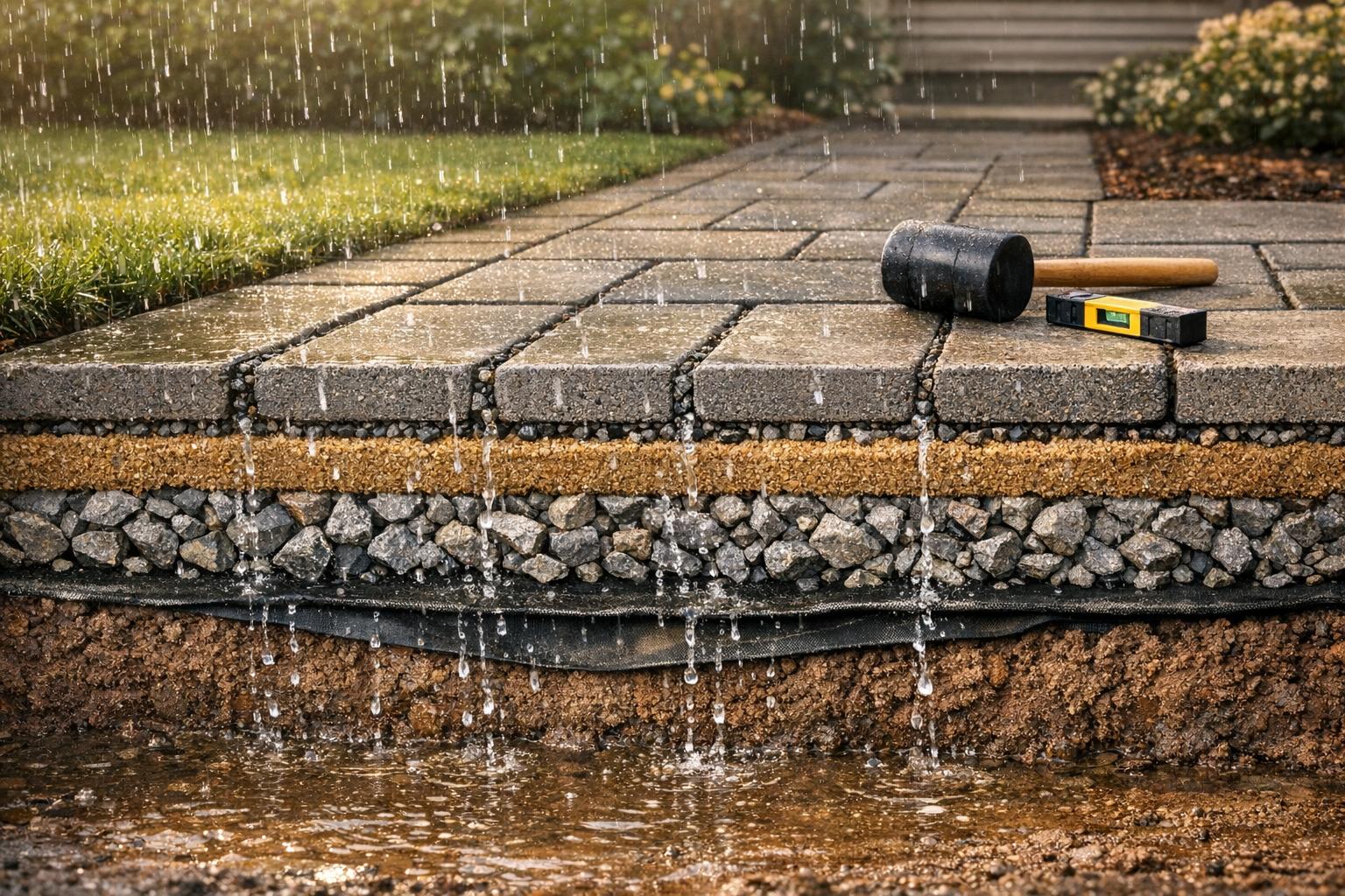 DIY Permeable Paver Installation for Better Drainage