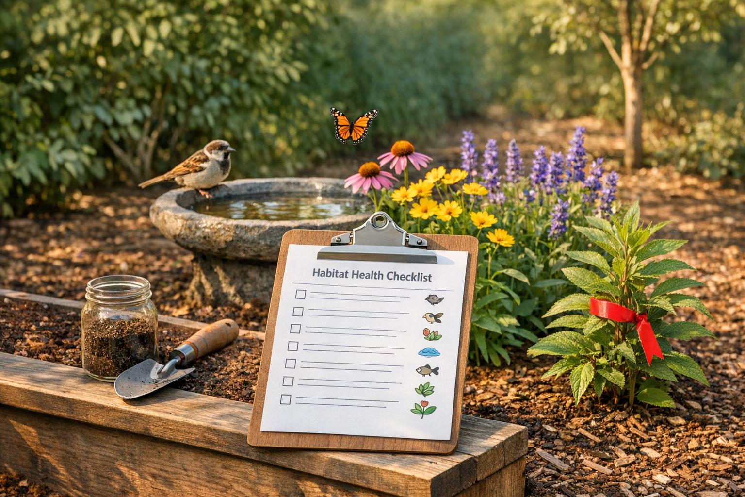 Checklist for Monitoring Habitat Health
