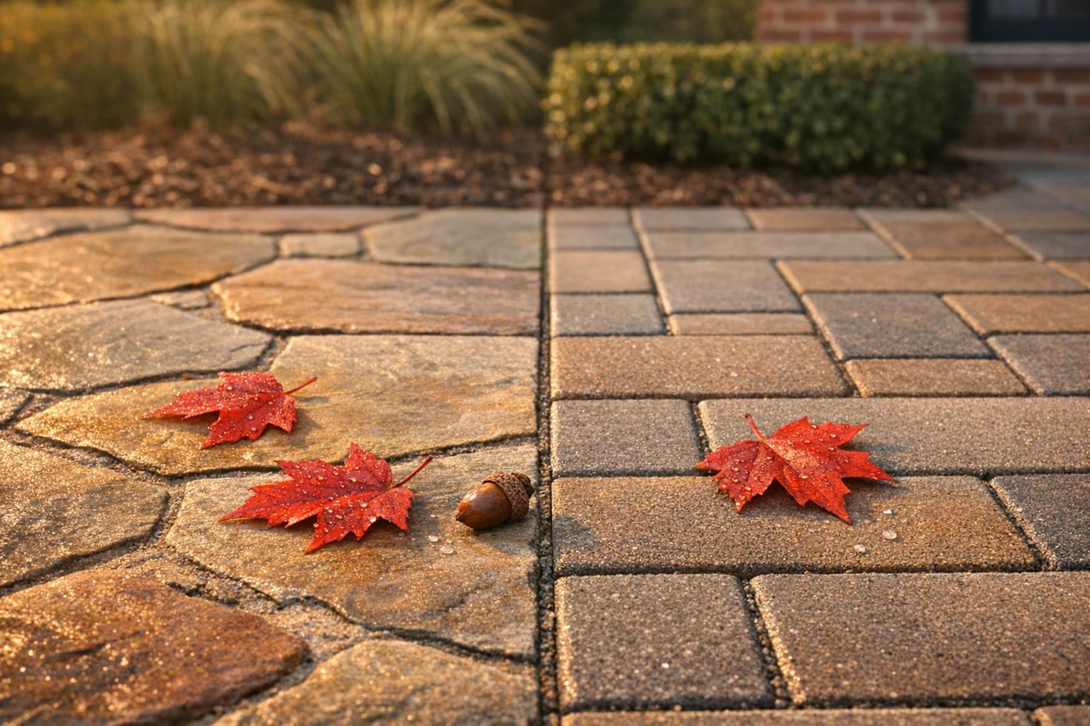Patio Material Costs: Flagstone vs. Pavers